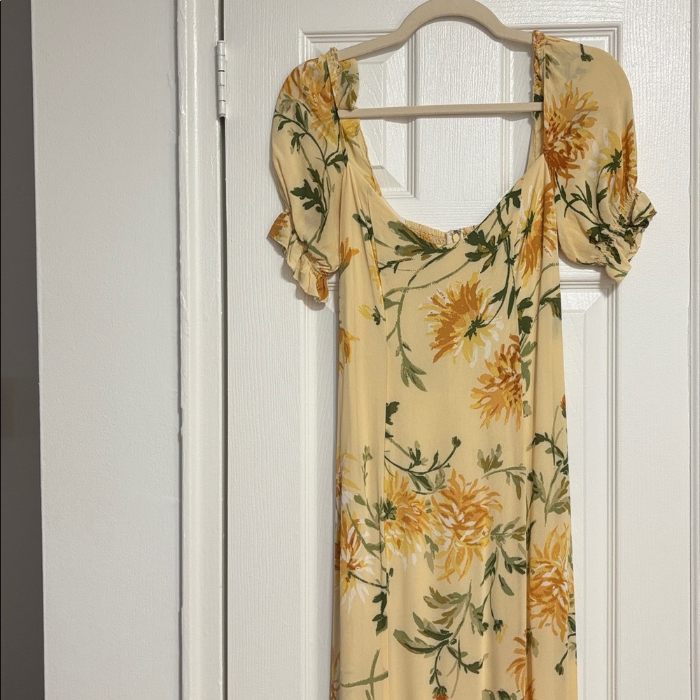 Reformation Gloria Dress in Honeyglow - Picture 6 of 8